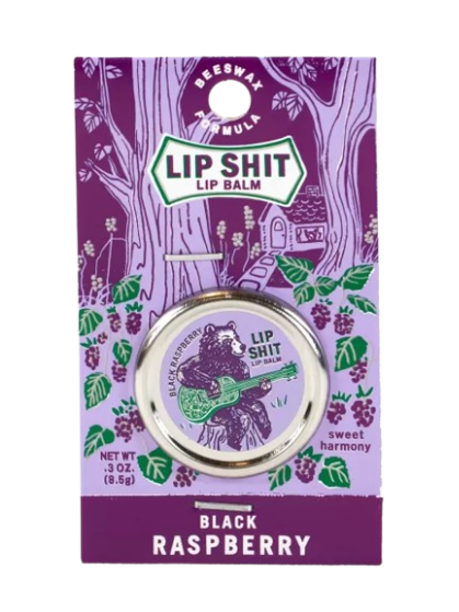 Black Raspberry Lip Shit