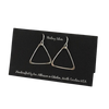 Medium Triangle Earrings - ER152