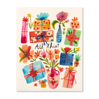 All This Birthday Card Love Muchly Cards
