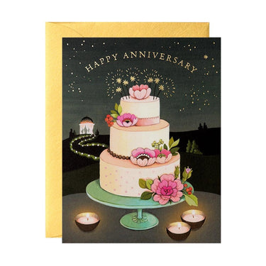 Anniversary Cake Card JooJoo Paper Cards