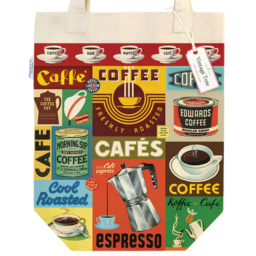 Coffee Tote Bag Cavallini Papers Accessories