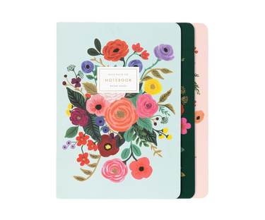 Garden Party Notebooks Set/3 Rifle Paper Co Paper Goods