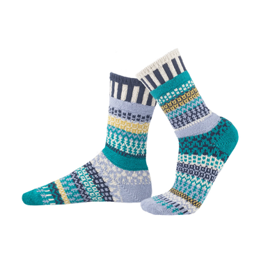 Solmate Crew Socks - Agave Solmate Socks Clothing