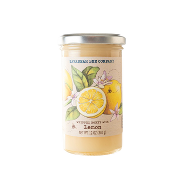 Whipped Honey w/Lemon 12oz Savannah Bee Company Food