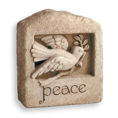 Wings of Peace Concrete Garden Plaque Carruth Studios, Inc. Garden/Outdoors