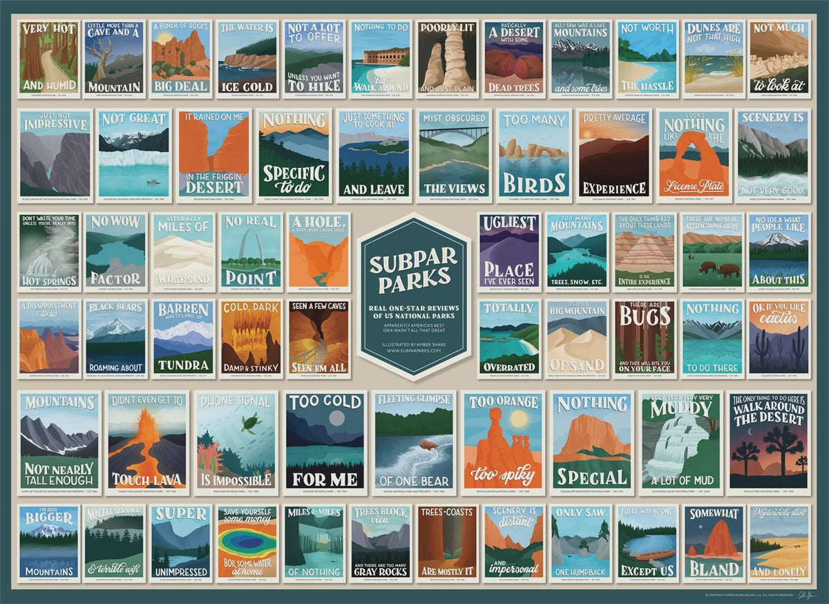 Subpar Parks National Parks Puzzle