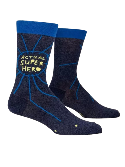 Actual Super Hero Men&#39;s Socks