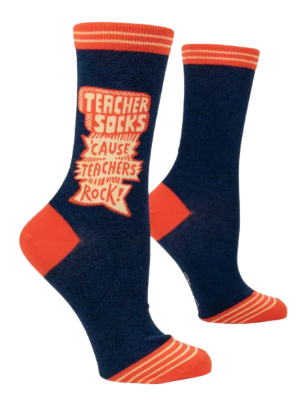 Teachers Rock Ladies Socks