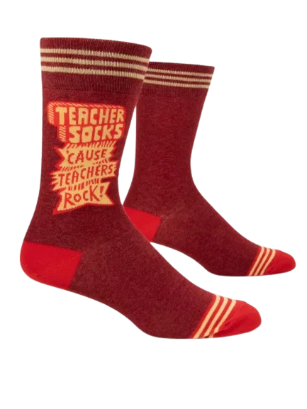 Teachers Rock Men&#39;s Socks