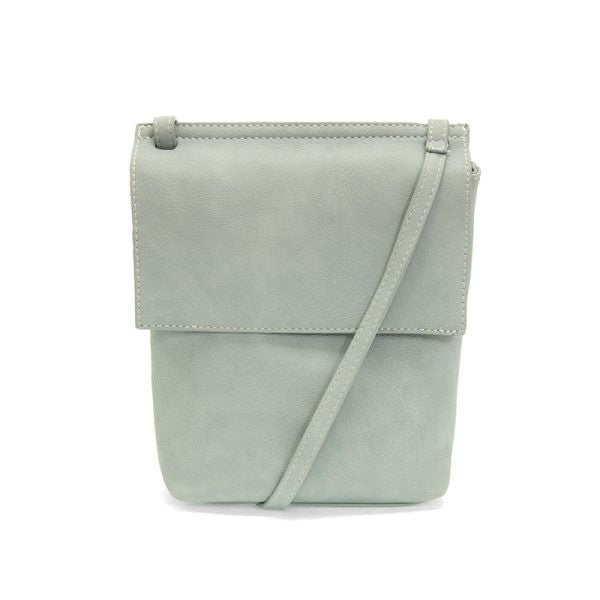 Mineral Blue Aimee Front Flap Crossbody Bag