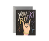 You Rock Appreciation Card