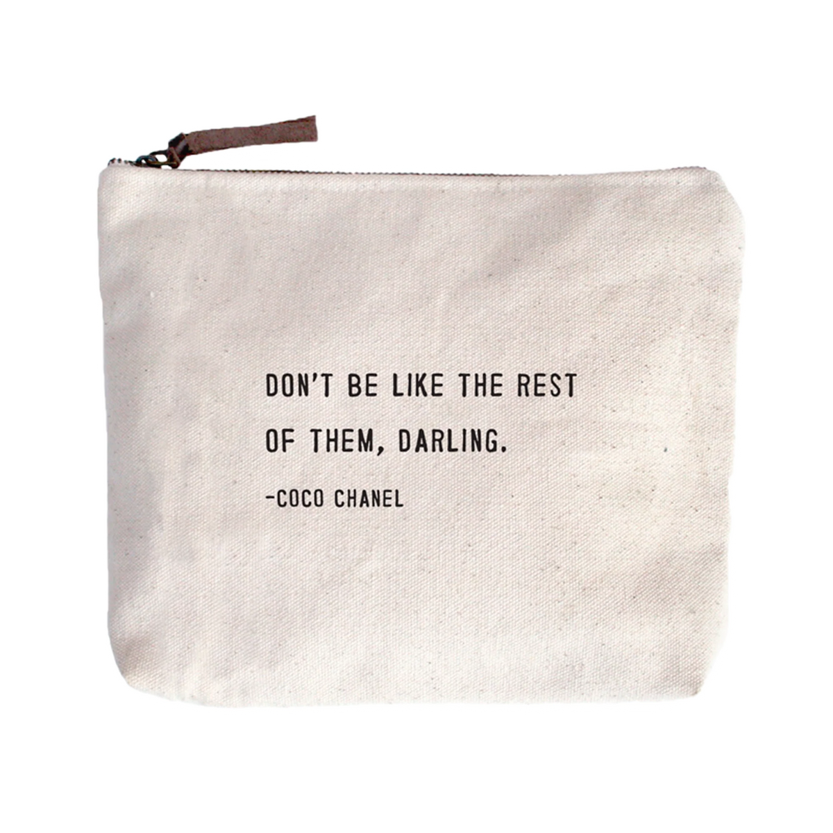 Coco Chanel Canvas Bag - Don&#39;t Be Like The Rest