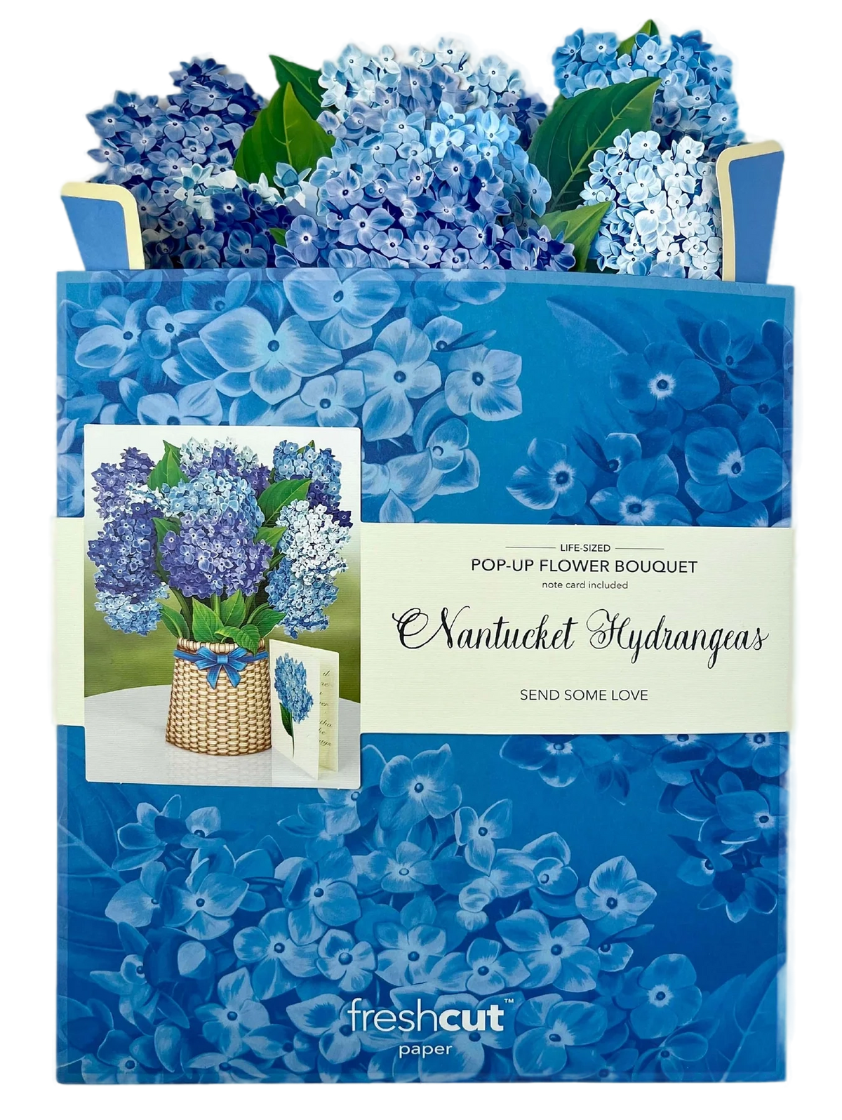 Nantucket Hydrangeas FreshCut Paper Bouquet