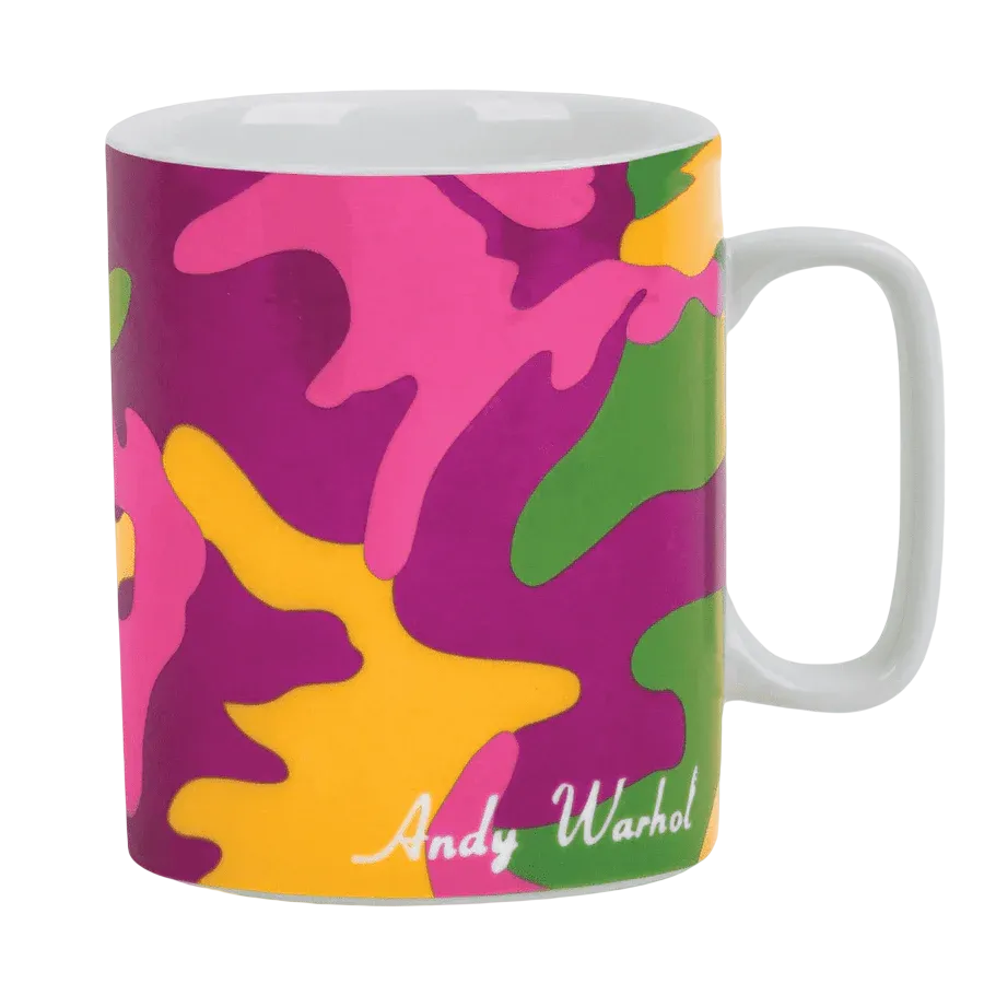 Andy Warhol Magenta Mug