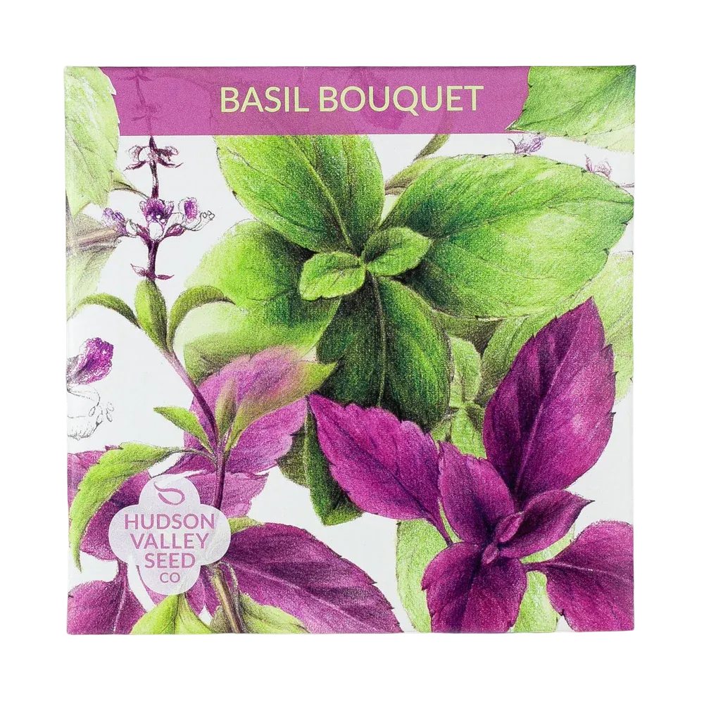 Basil Bouquet Seeds Art Pack