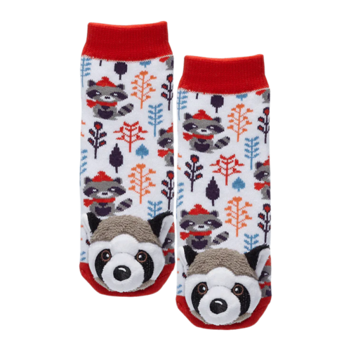 Raccoon Baby Socks