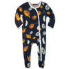Planets Footed Romper 3-6 M