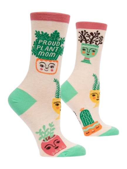 Proud Plant Mom Ladies Socks
