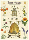 Bees &amp; Honey Art Paper Cavallini Papers Wall Decor