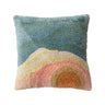 20" Square Cotton Tufted Pillow - Sun & Sea Multi Creative Co-Op Pillows