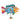 Rainbow Fish Wall Clock