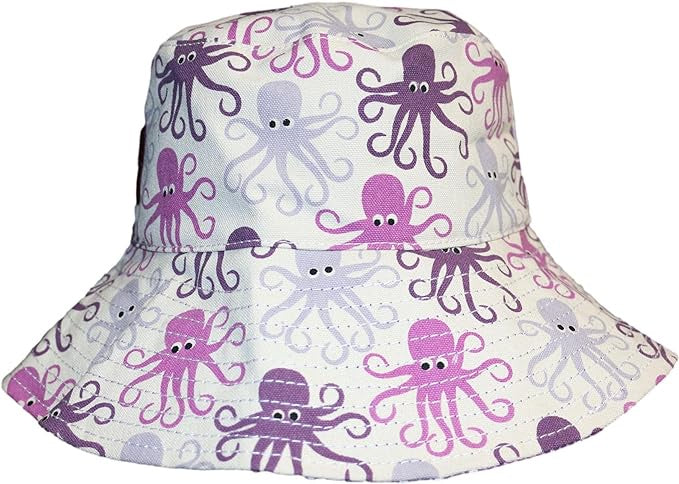 Adult Beach Hat - Octopus