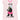 Bear In AM Pink Nightshirt - S/M