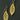 Gold Curled Leaf Earrings