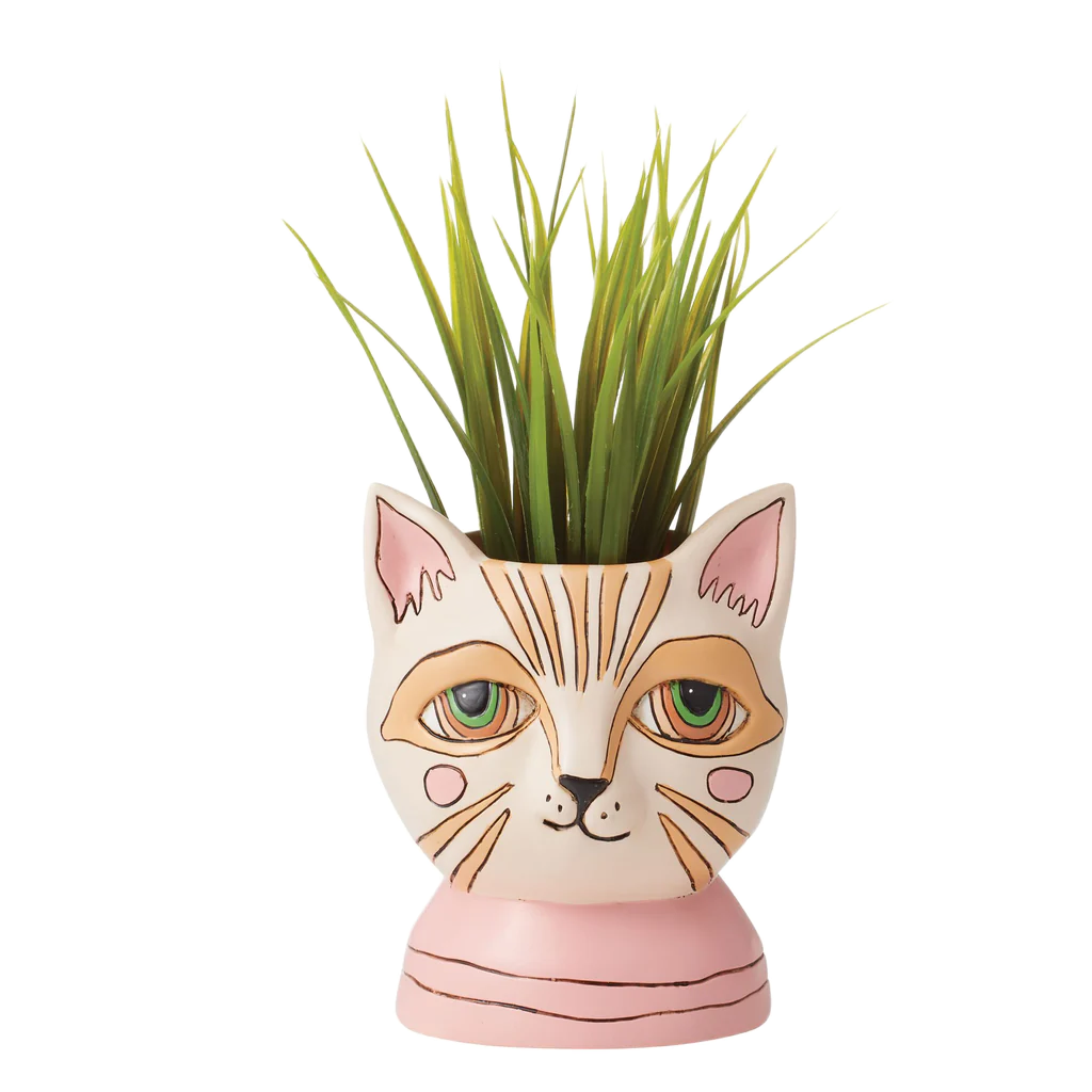 Country Cat Baby Planter
