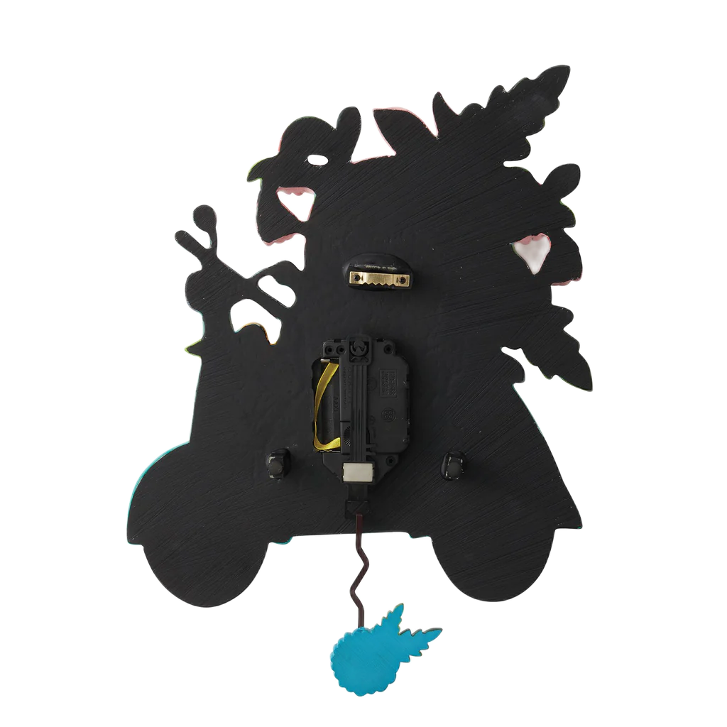 Scoot-In Through Life Wall Clock