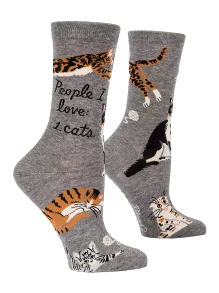 People I Love: 1. Cats Ladies Socks