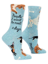 People To Meet: Dogs Ladies Socks