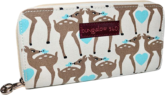 Zip Around Wallet - Deer