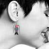 Charley Harper&#39;s Woodpecker Earrings