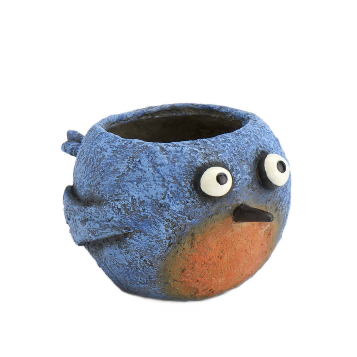 Happy Blue Bird Planter