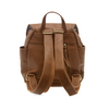 Blaire Multi Pocket Secure Backpack - Russet Brown