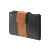 Camryn Color Block Crossbody Wallet - Black/Chicory