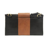 Camryn Color Block Crossbody Wallet - Black/Chicory