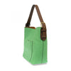 Fresh Green Hobo Bag w/Coffee Handle