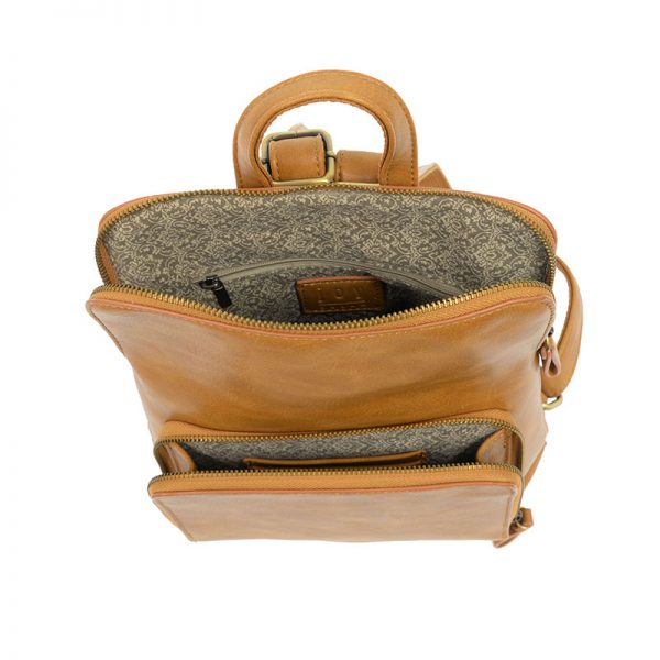 Almond Brown Julia Mini Backpack