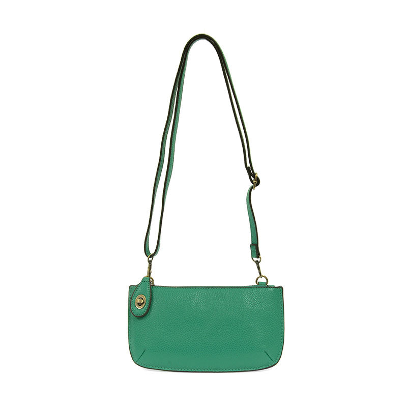 Tropical Green Mini Crossbody Wristlet