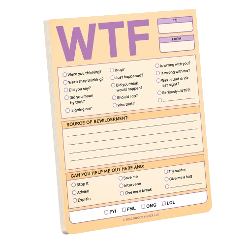 WTF Nifty Notes - Pastel
