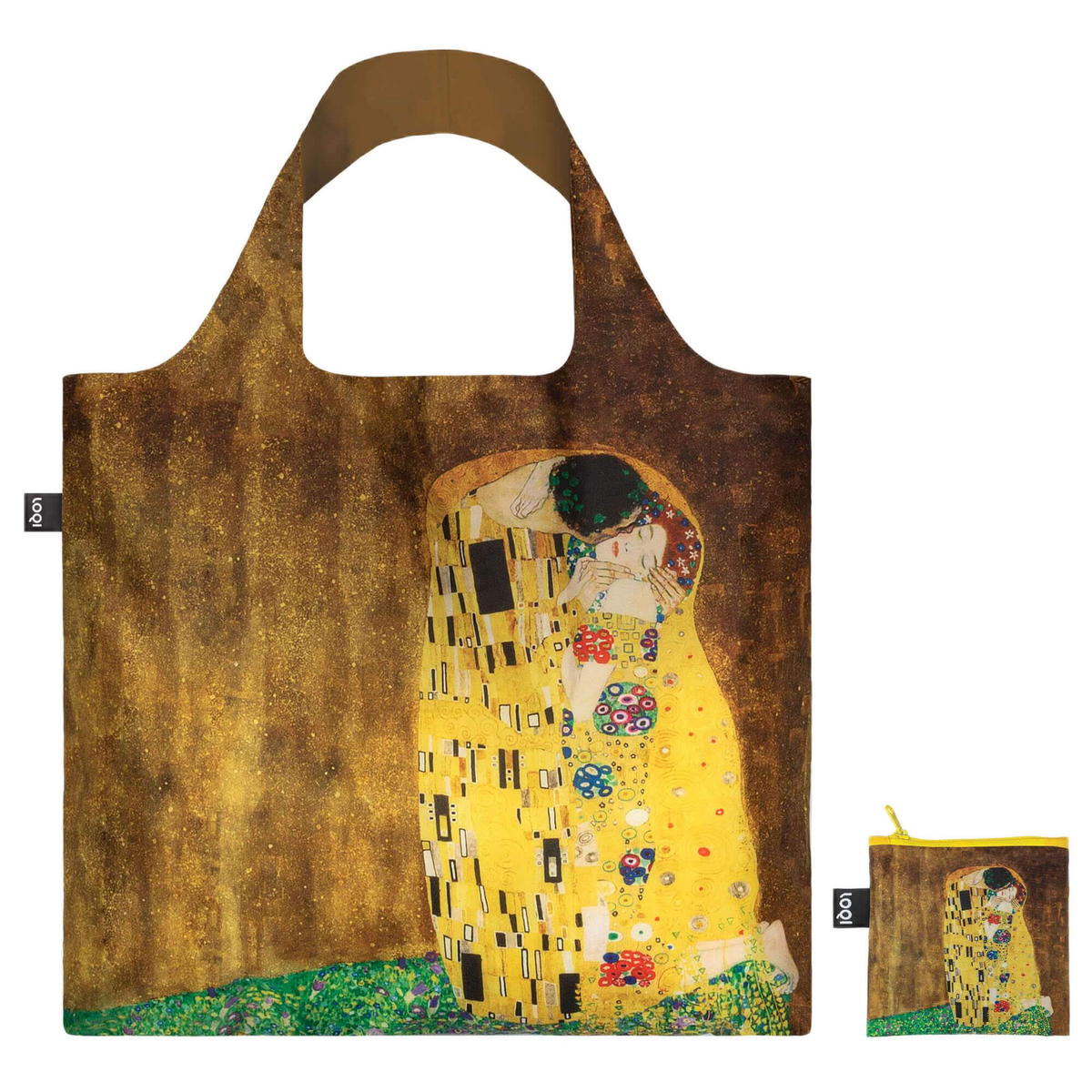 Klimt&#39;s The Kiss Reusable Tote Bag