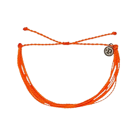 Bright Solid Orange Bracelet