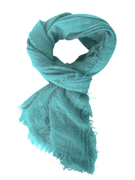 The Boho Shawl- Aquamarine