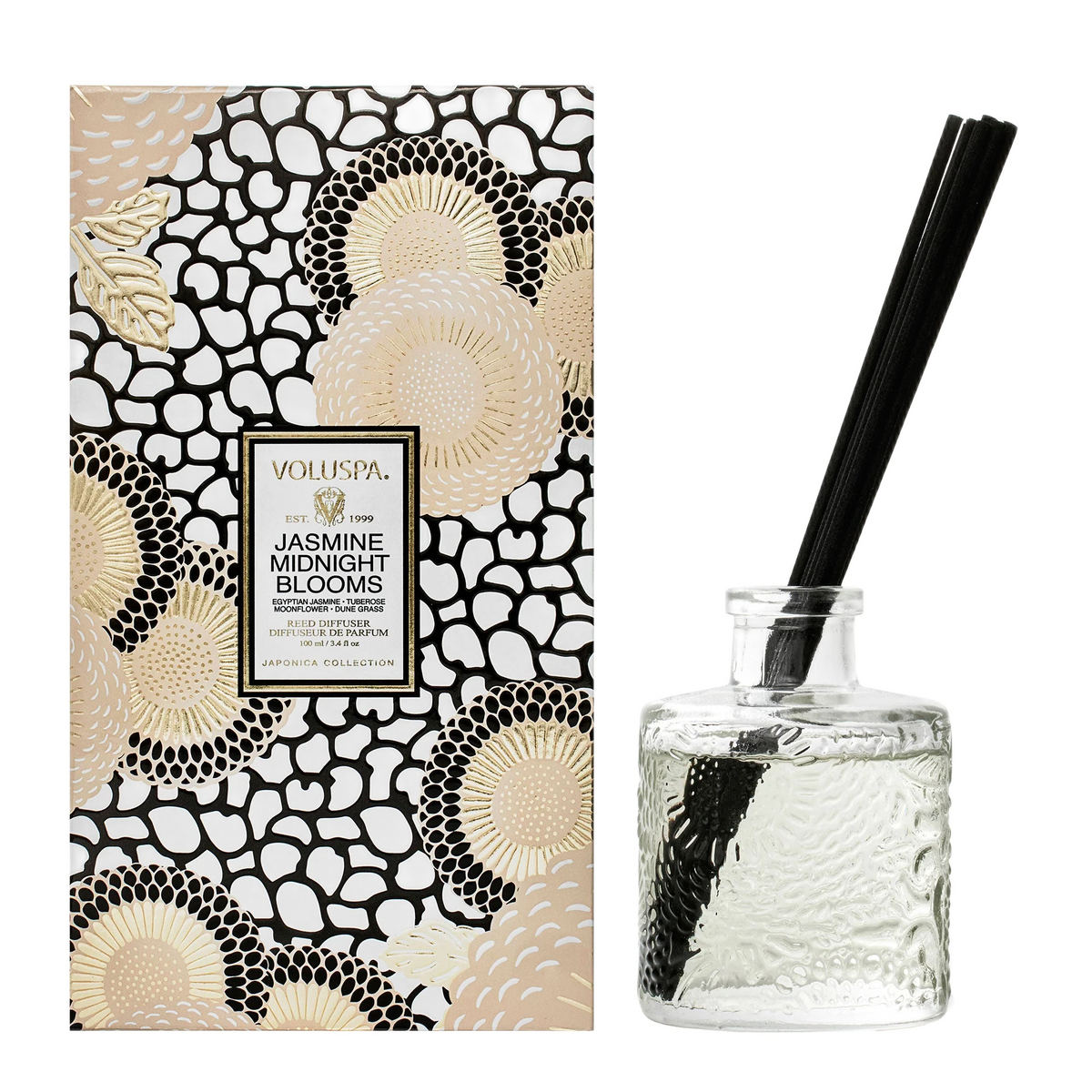Jasmine Midnight Blooms Reed Diffuser