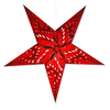 Nebula Hanging Star Lantern - Red