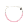 Pink Puka Shell Cord Bracelet