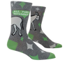 All Puns Intended Men's Socks Blue Q Clothing