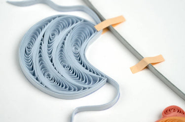 Baby Clothesline Quilling Card Quilling Card LLC Cards